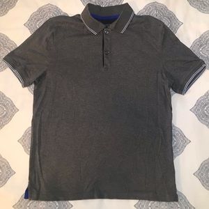 Banana Republic Gray Polo Luxury Touch Shirt